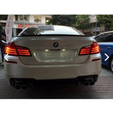 Rear Spoiler for BMW 5 Series F10 M5 Style Glossy Black Or Unpainted 2010-2016 AUTOVISION