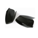 Mirror Cover for BMW 5 Series F10 Bat Mirror Cover With Lamp 2010-2013 Glossy Black BAT MODEL