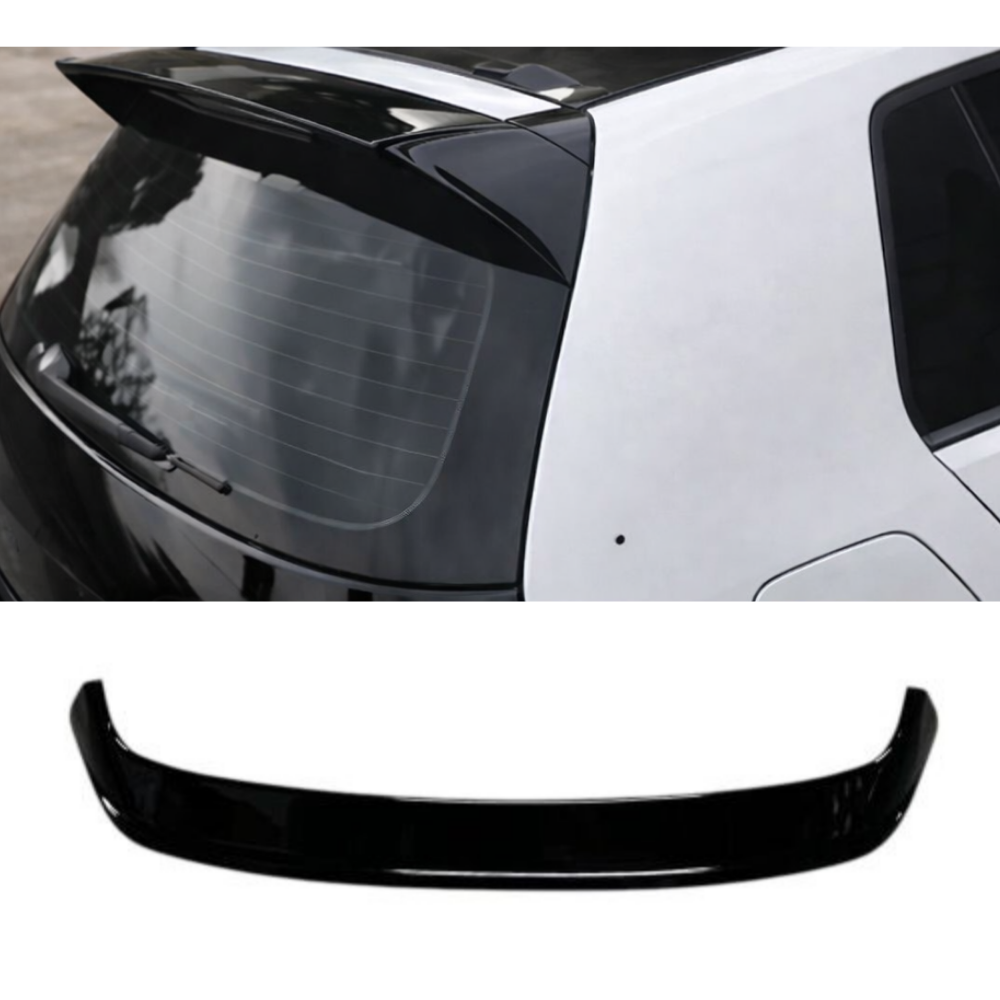 For VW Golf 7/7.5 2012-2017 Rear Spoiler Glossy Black ABS Plastic Sport Style Aerodynamic Easy Installation