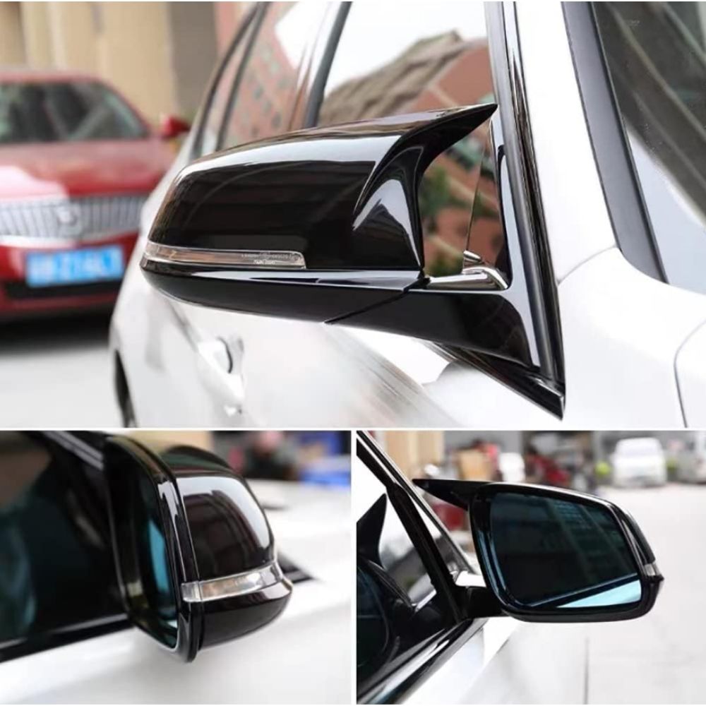 1 Pair Side Mirror Cover Cap Mirror Cap For BMW F20 F22 F23 F30 F31 F32 F33 F36 F87 E84