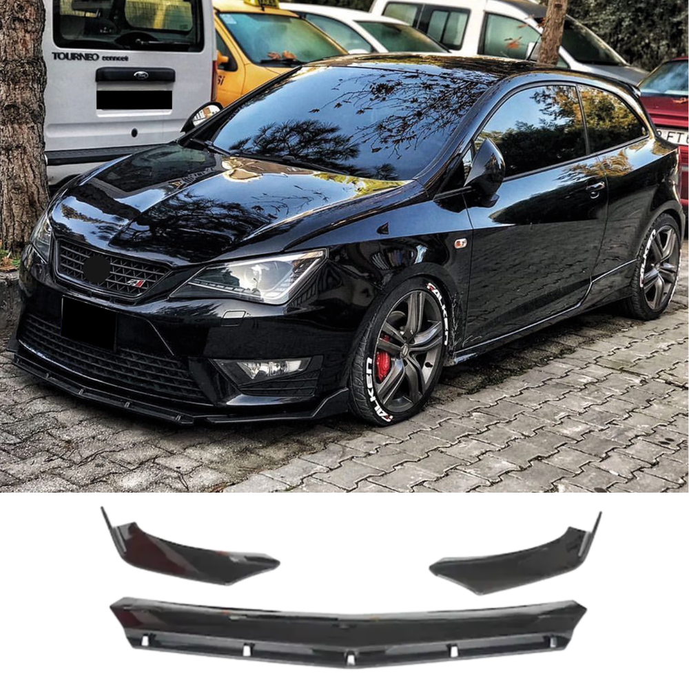 AutoVision B Model 3Pcs Front Bumper Lip All Cars Universal Model