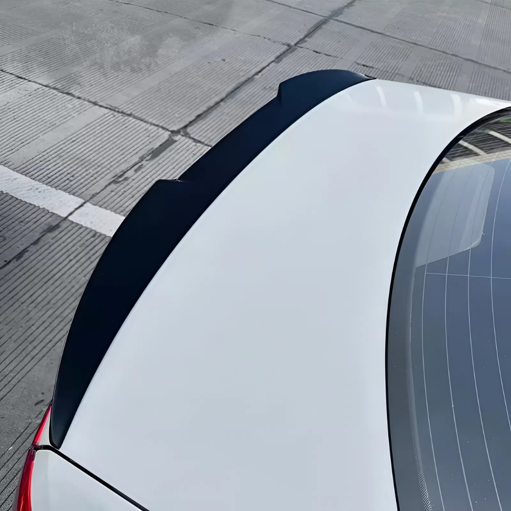 For Jetta MK6 M4 Style Rear Spoiler 2012-2018 Piano Glossy Black ABS Plastic Sport Trunk Lip Wing Exterior Accessory