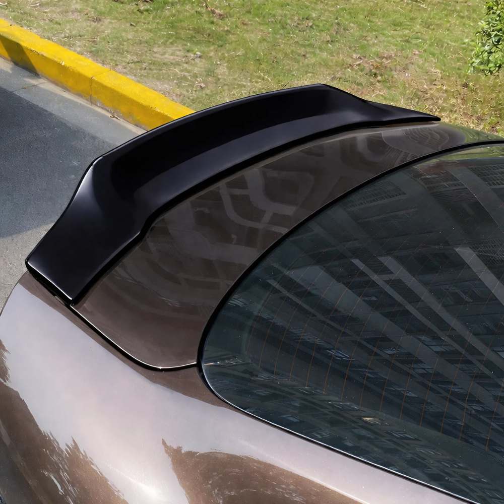 For Audi A5 8T Coupe R Style Rear Spoiler 2007-2013 Piano Glossy Black ABS Plastic Sport Trunk Lip Wing Exterior Accessory