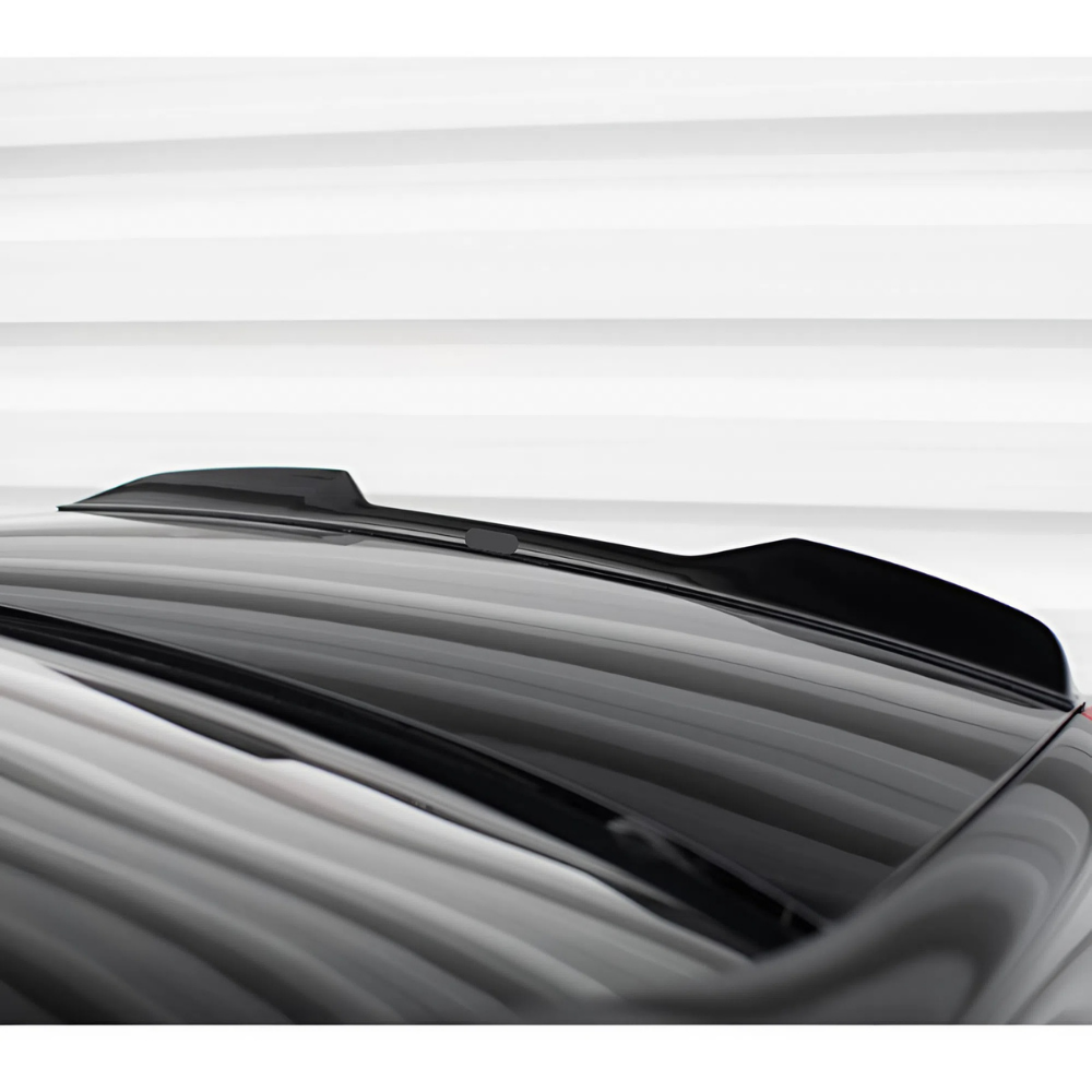 For Volvo S80 Rear Trunk Spoiler 2006-2016 Piano Glossy Black ABS Plastic Lip Wing Sport Exterior Accessory