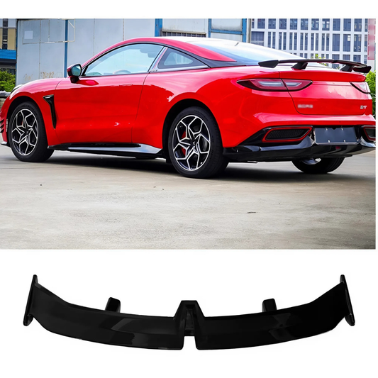 For Neta GT Sports Car 2023-2024 Tail Trunk Spoiler Glossy Black ABS Rear Wing Sport Style Aerodynamic Design Easy Installation