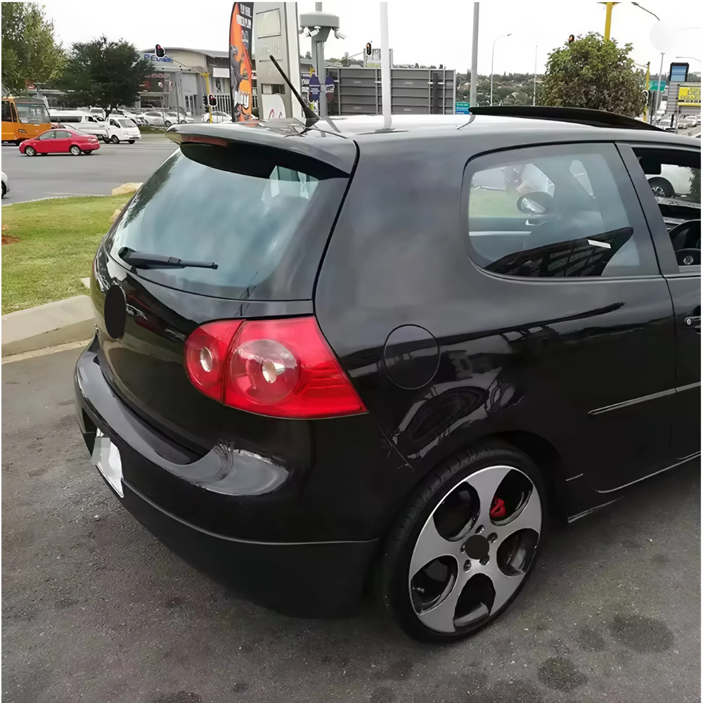 For VW Golf 5 Standard Edition TSI TDI FSI 2003-2009 Roof Spoiler Piano Black NOT FOR GTI Rear Window Roof Wing Sport Exterior Trim