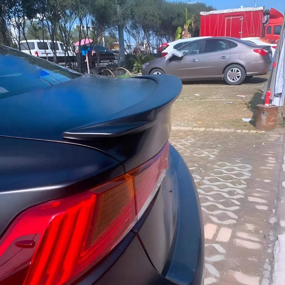 For Lexus IS200 IS250 IS300 IS350 Rear Spoiler 2012-2019 Piano Glossy Black ABS Plastic Sport Trunk Lip Wing Exterior Accessory