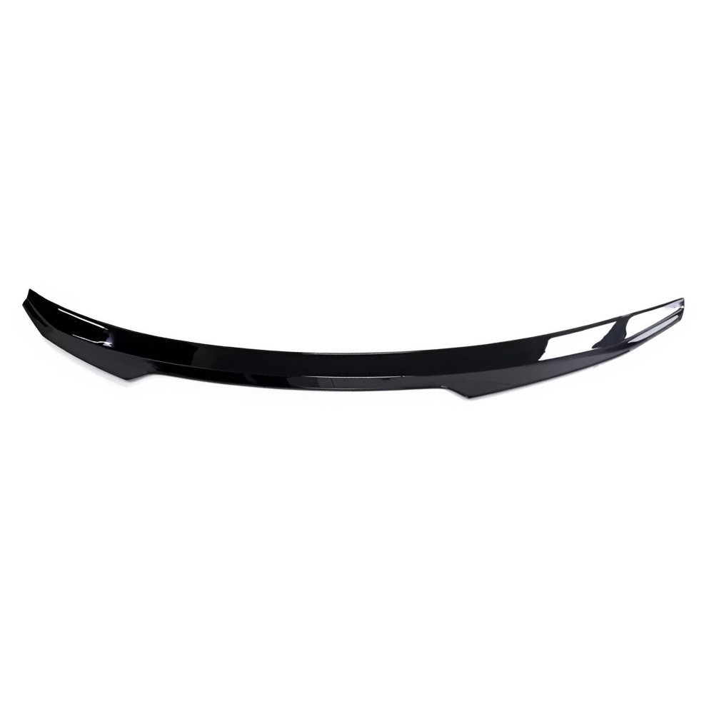 For Volvo S60 Rear Spoiler 2019-2024 Piano Glossy Black ABS Plastic Sport Trunk Lip Wing Exterior Accessory