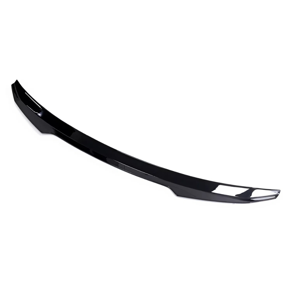 For Volvo S60 Rear Spoiler 2019-2024 Piano Glossy Black ABS Plastic Sport Trunk Lip Wing Exterior Accessory