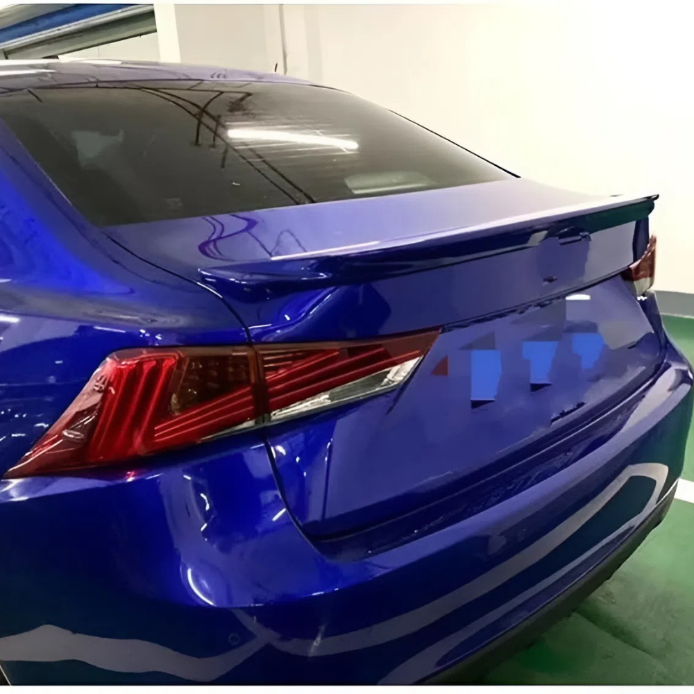For Lexus IS200 IS250 IS300 IS350 Rear Spoiler 2012-2019 Piano Glossy Black ABS Plastic Sport Trunk Lip Wing Exterior Accessory