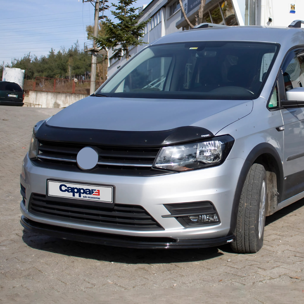 Bonnet Protector Wind Deflector for Volkswagen Caddy IV 2015–2020 Front Hood Bug Guard