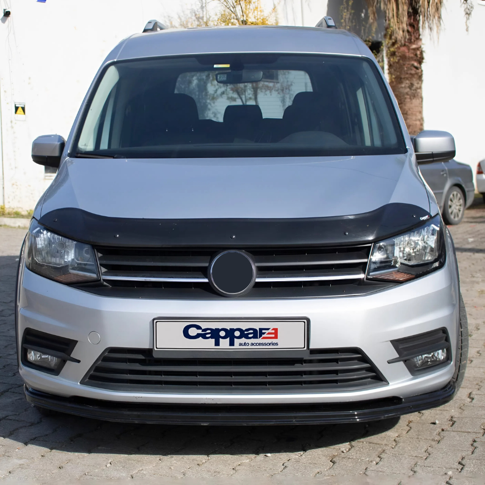 Bonnet Protector Wind Deflector for Volkswagen Caddy IV 2015–2020 Front Hood Bug Guard
