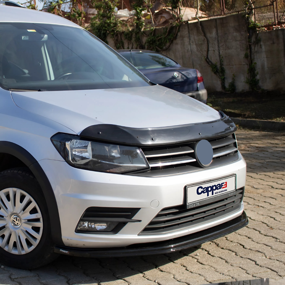 Bonnet Protector Wind Deflector for Volkswagen Caddy IV 2015–2020 Front Hood Bug Guard
