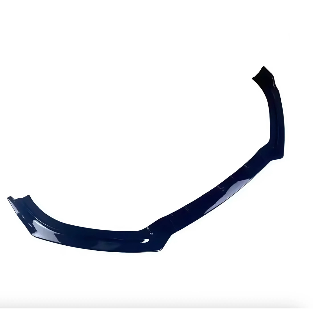 For AUDI A6(C7) S-Line Sedan/Avant 3 Parts Front Lip 2014-2017 Piano Glossy Black ABS Plastic