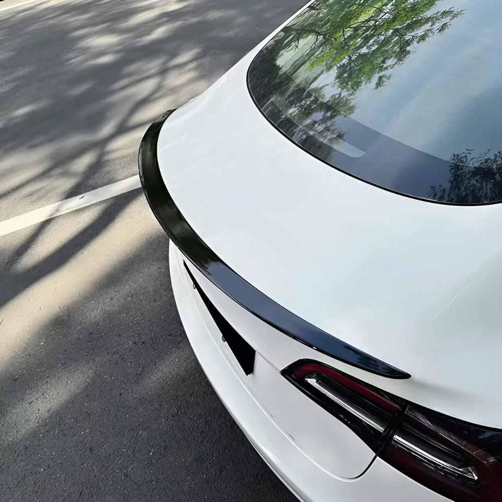 Rear Spoiler for Tesla Model 3 Original Factory Style Piano Black 2017-2022 AutoVision