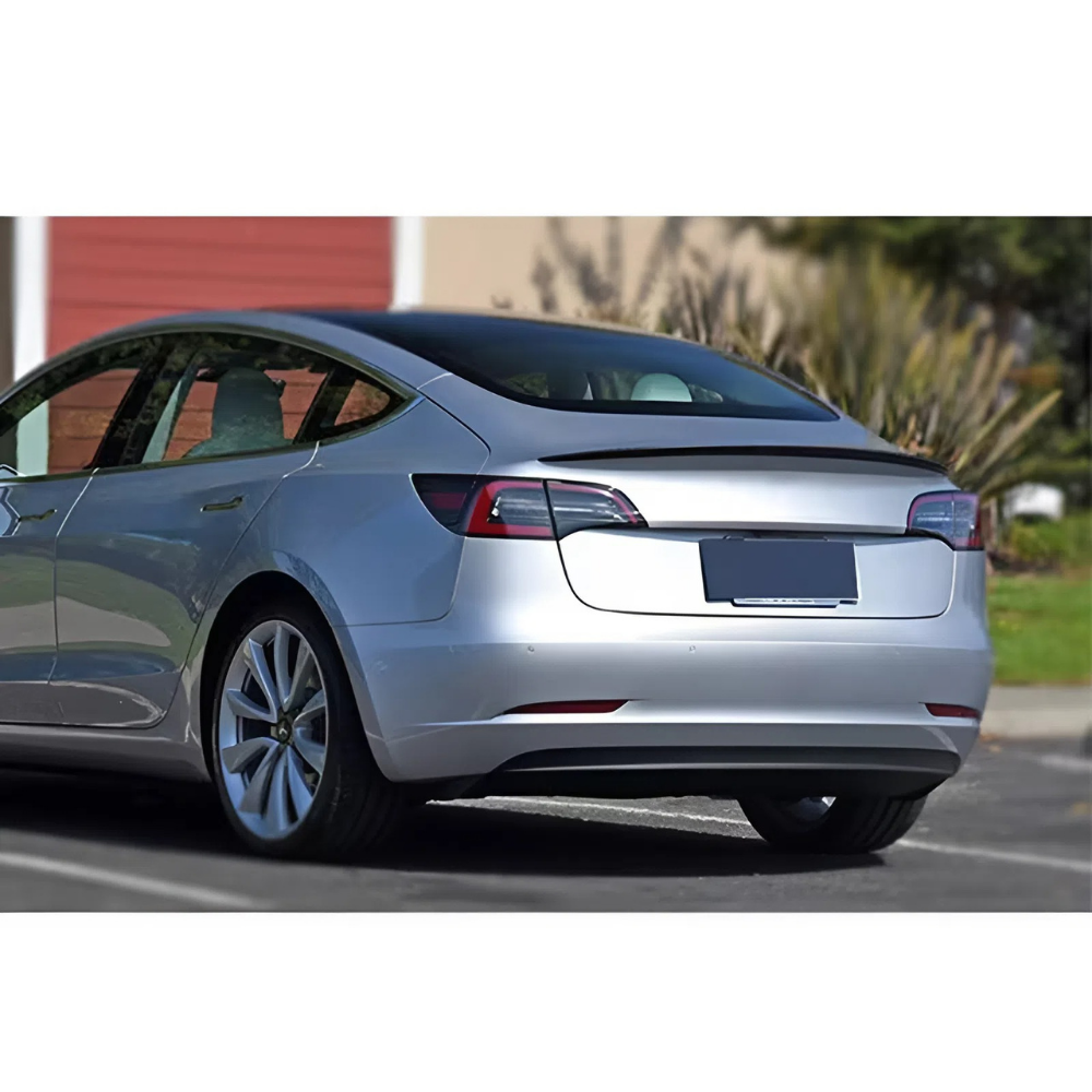 Rear Spoiler for Tesla Model 3 Original Factory Style Piano Black 2017-2022 AutoVision