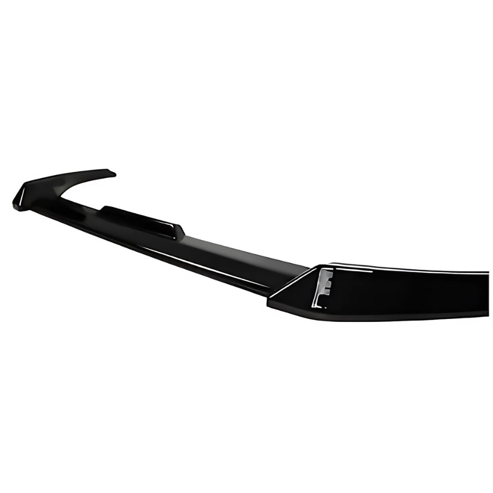 For Fiat Doblo 2024+ Front Bumper Lip Piano Glossy Black ABS Plastic Sport Style Aerodynamic Exterior Upgrade