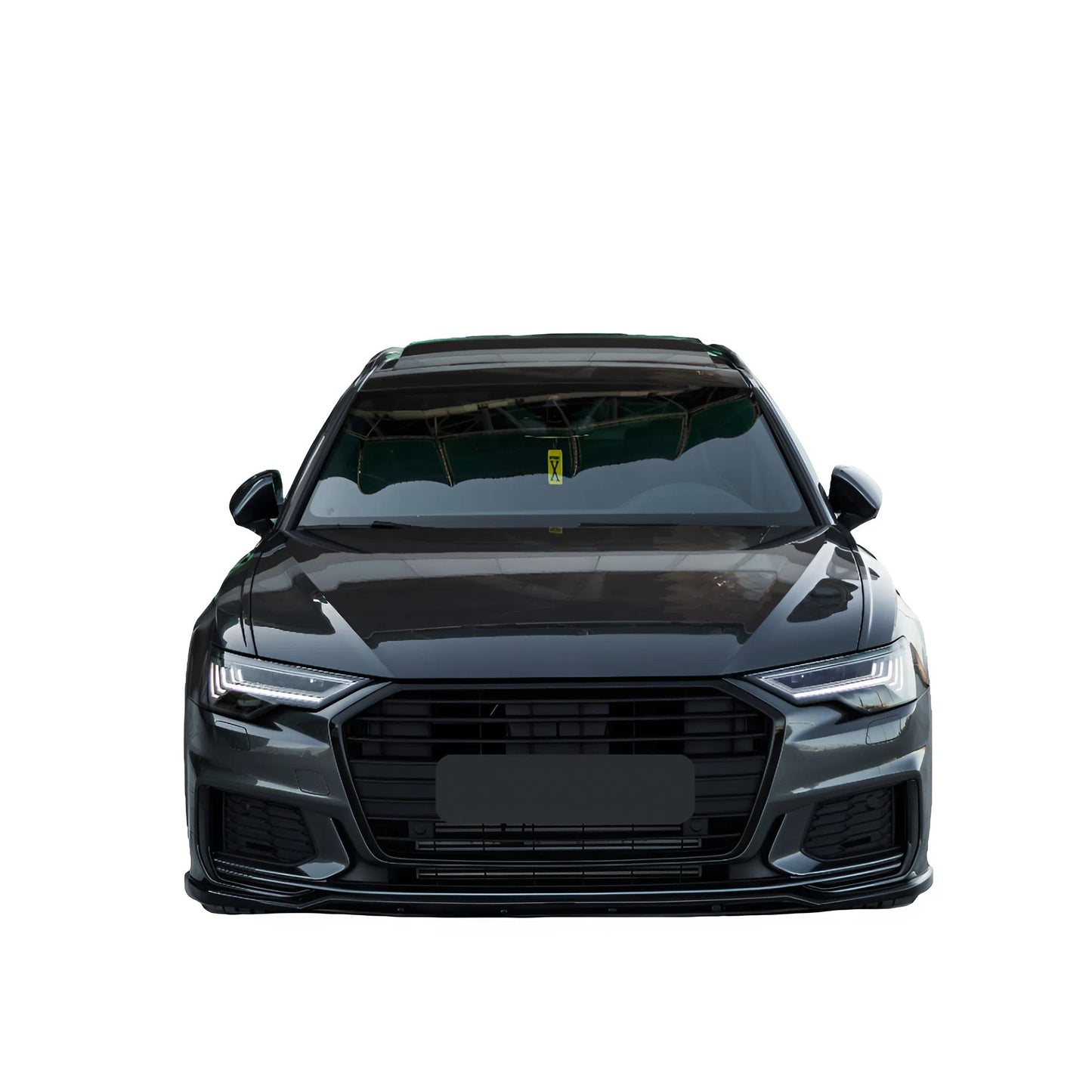 For AUDI S6  A6 S-Line C8 (Sedan-Avant) 2019-2023 Front Splitter / AUDI S6  A6 S-Line C8 Facelift (Sedan-Avant)