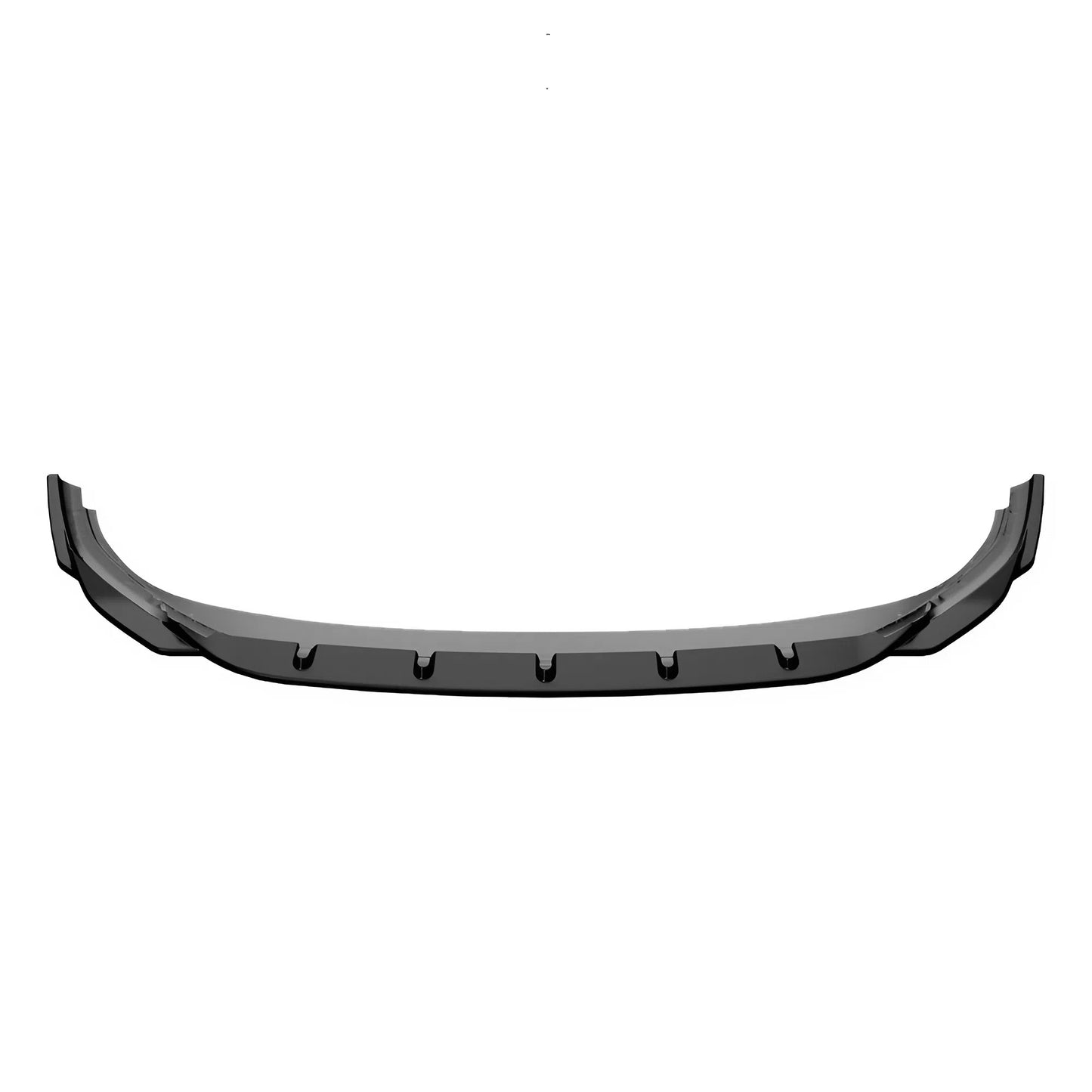 For VW Golf MK8 R 2020-2024 Front Splitter Lip Black ABS Plastic Sport Bumper Extension Easy Installation