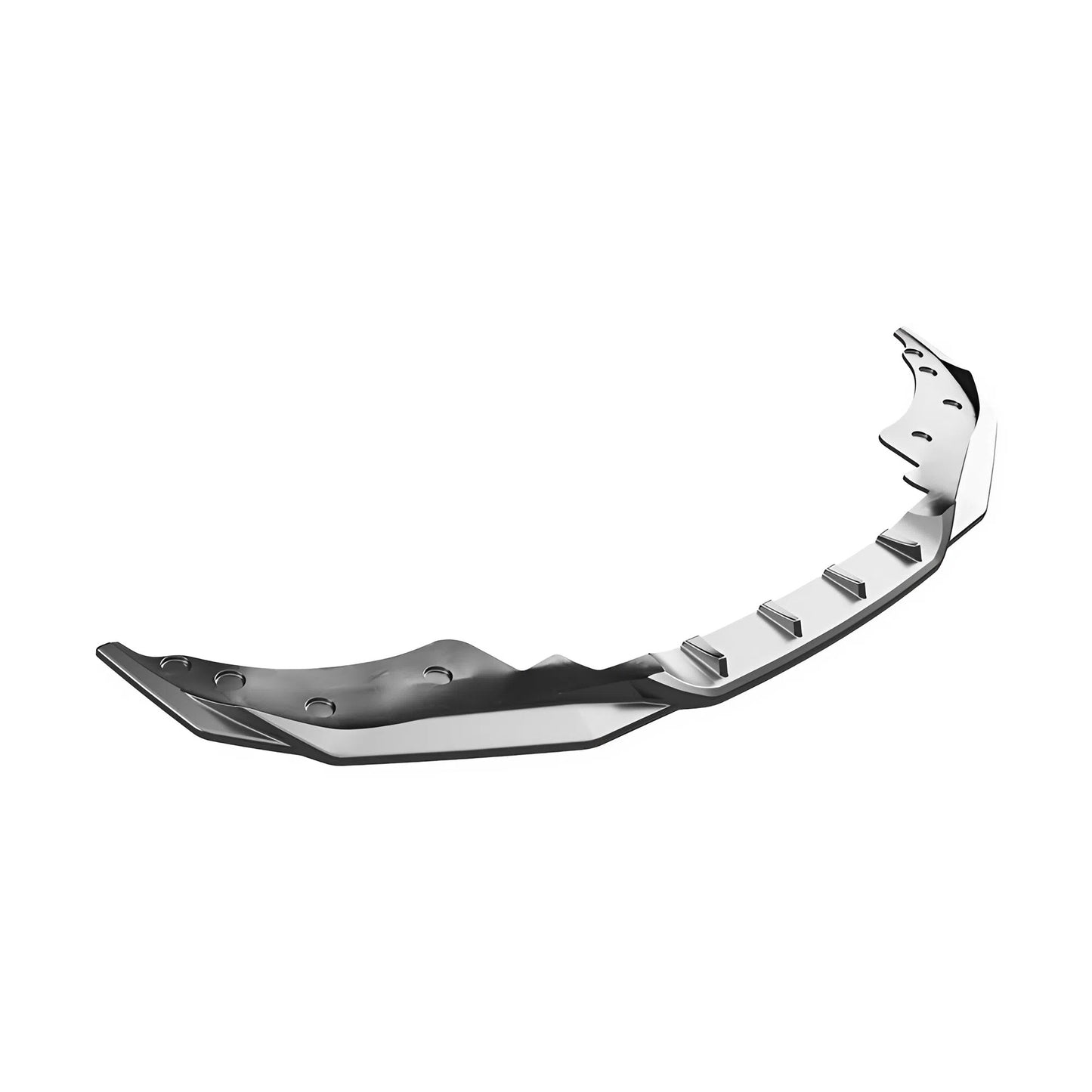 For BMW 4 Series Coupe Cabrio G22 M440i M-Pack 2020-2024 and 2024+ Front Splitter Gloss Black ABS Plastic Sport Design Easy Installation