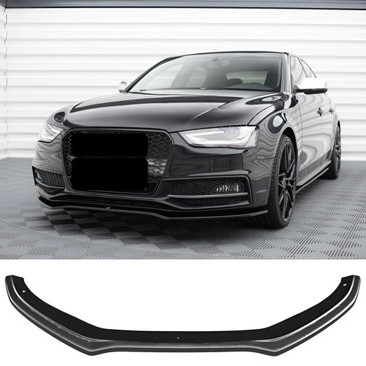 For AUDI S4 B8 Facelift 2012-2015 Front Splitter / AUDI A4 S-Line B8 Facelift 2011-2015 Front Splitter