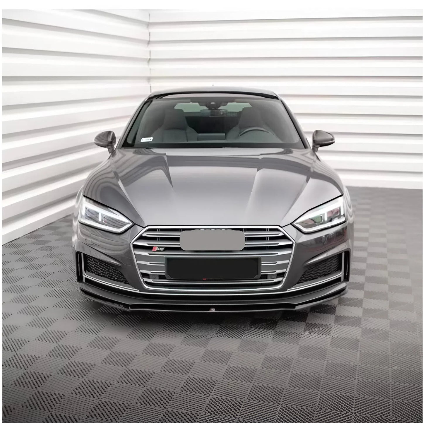 For AUDI A5 S-Line F5 CoupeSportback 2017-2019 Front Splitter / AUDI S5 F5 CoupeSportback 2017-2019 Front
