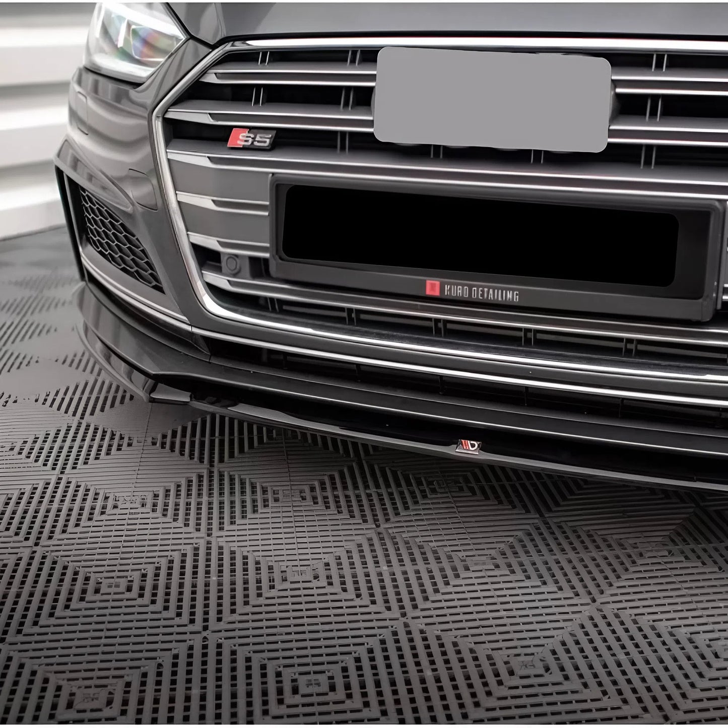 For AUDI A5 S-Line F5 CoupeSportback 2017-2019 Front Splitter / AUDI S5 F5 CoupeSportback 2017-2019 Front