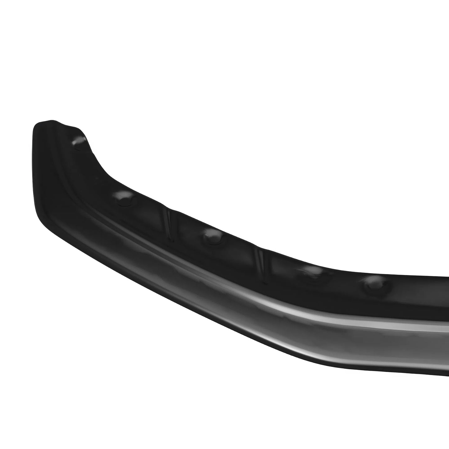 For BMW 5 Series G30 G31 M-Pack 2017-2020 Front Splitter Gloss Black ABS Plastic Sport Design Easy Installation