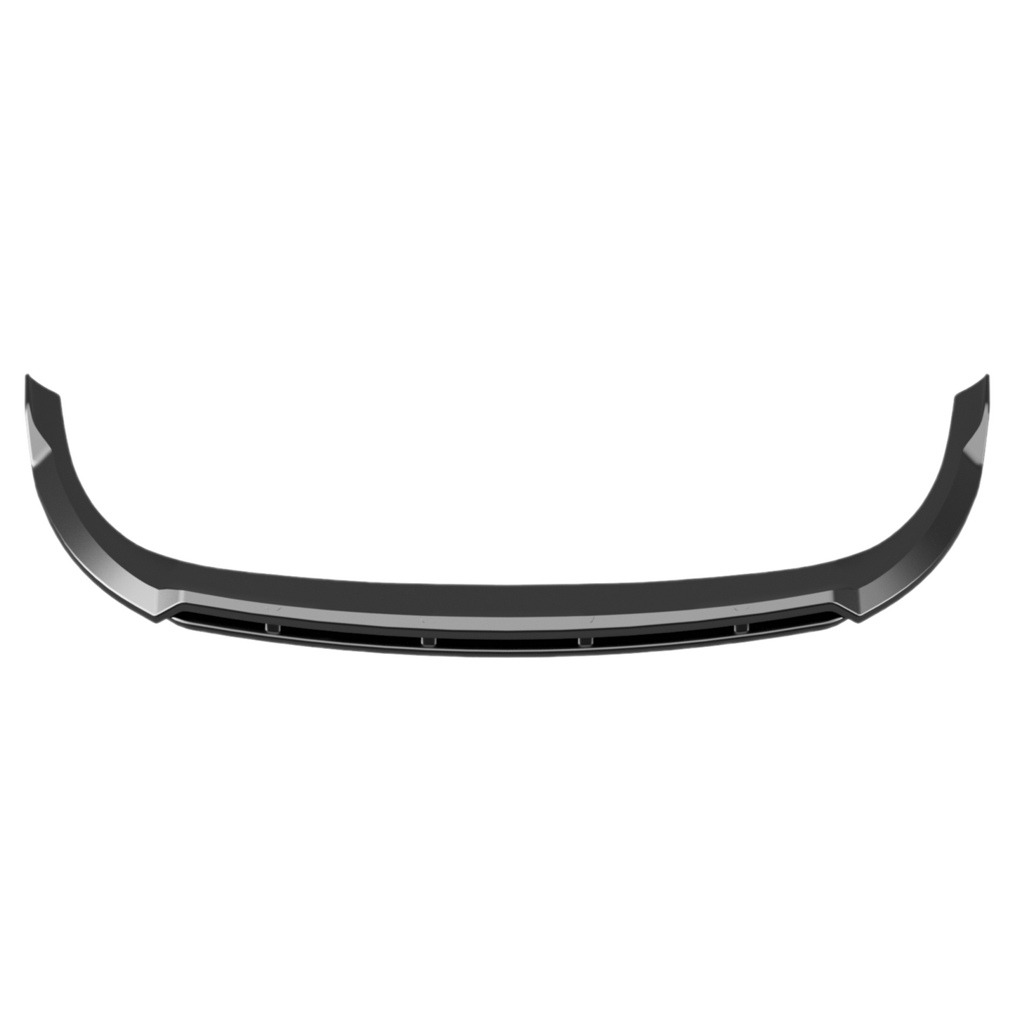 For RENAULT Trafic 2022+ Front Splitter 2PCS Gloss Black ABS Plastic Sport Design Easy Installation