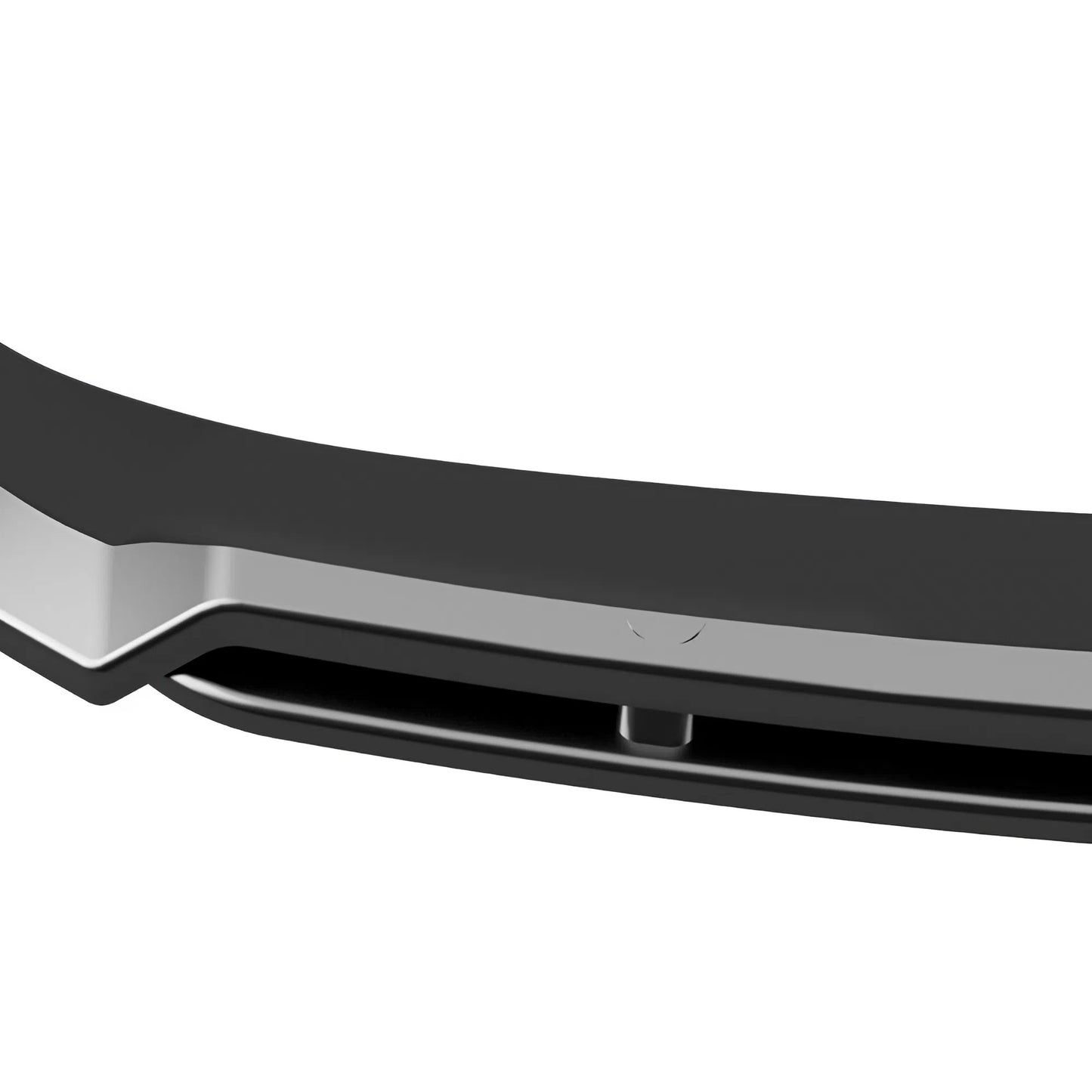 For RENAULT Trafic 2022+ Front Splitter 2PCS Gloss Black ABS Plastic Sport Design Easy Installation