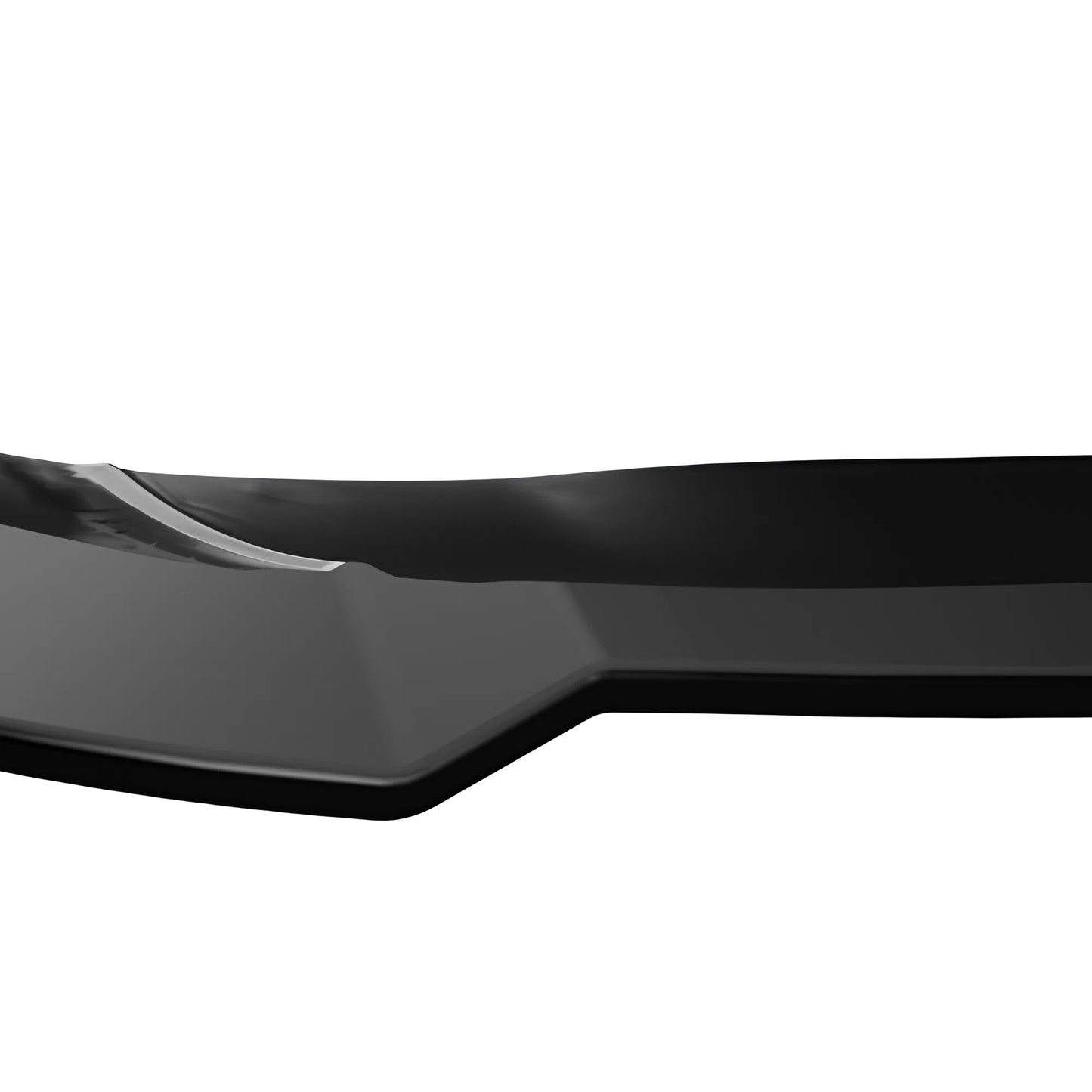 For MERCEDES A-Class AMG-Line W176 Facelift 2015-2018 Front Splitter Gloss Black ABS Plastic Sport Design Easy Installation