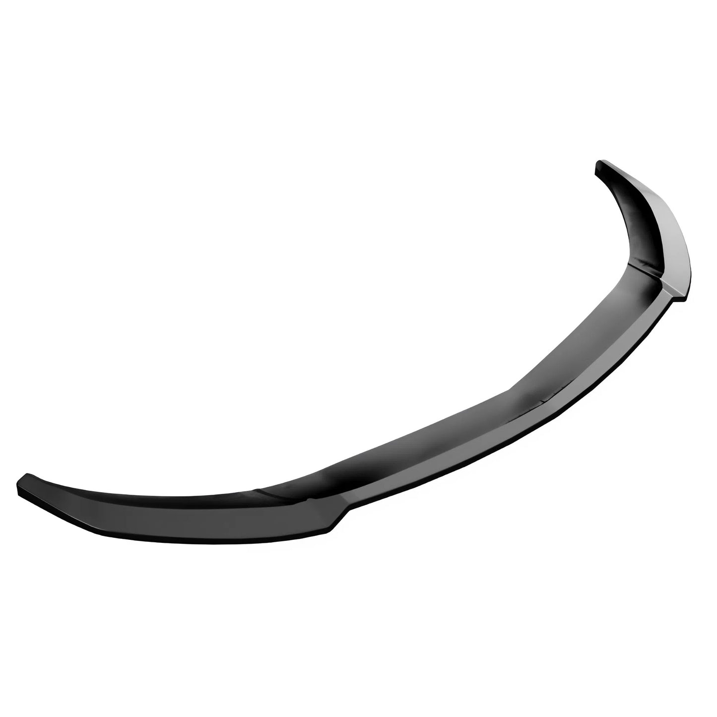 For MERCEDES A-Class AMG-Line W176 Facelift 2015-2018 Front Splitter Gloss Black ABS Plastic Sport Design Easy Installation