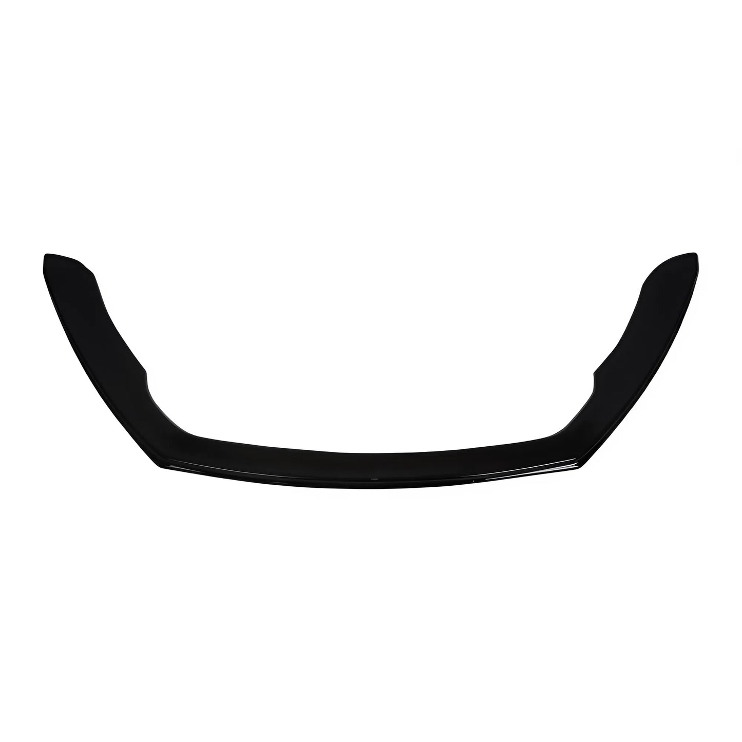For Skoda Octavia RS 5E Combi Front Lip Rieger Style Gloss Black ABS Plastic Sport Design Easy Installation