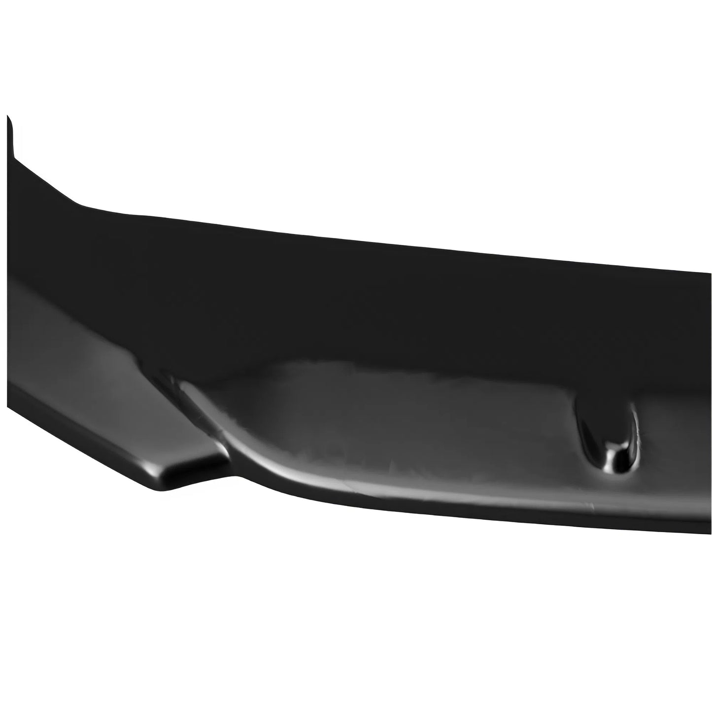 For SEAT Leon FR MK4 2020+ Front Splitter Gloss Black ABS Plastic Sport Design Easy Installation