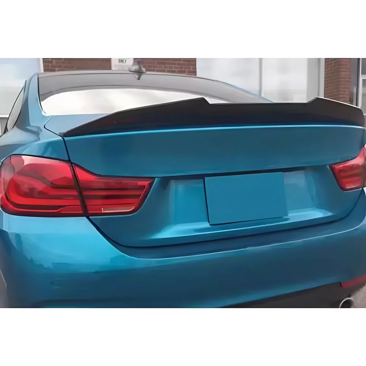 For BMW 4 Series F32 PSM Style 2 Doors Rear Spoiler 2014-2020 Glossy Black ABS Trunk Wing
