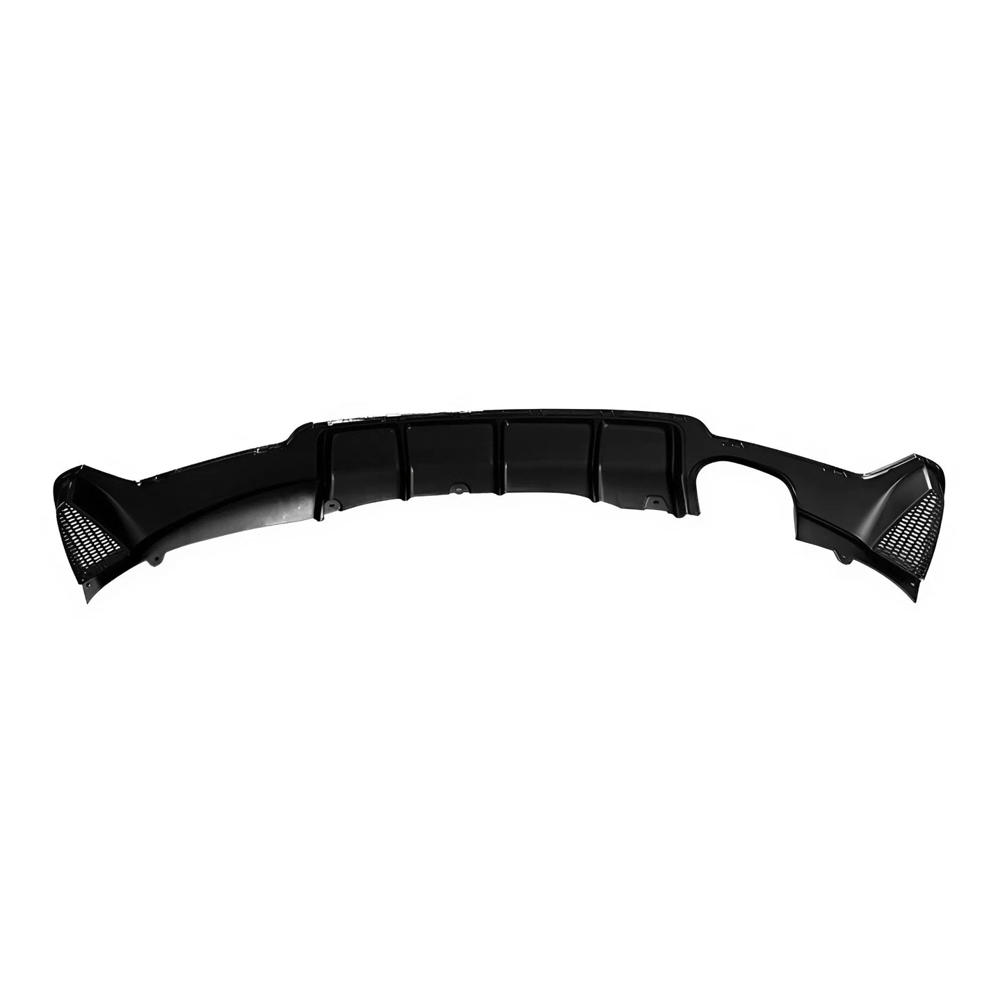 For BMW 4 Series F32 F33 F36 MP Style 2 Exhaust Pipe Rear Lip 2014-2020 Glossy Black ABS Diffuser