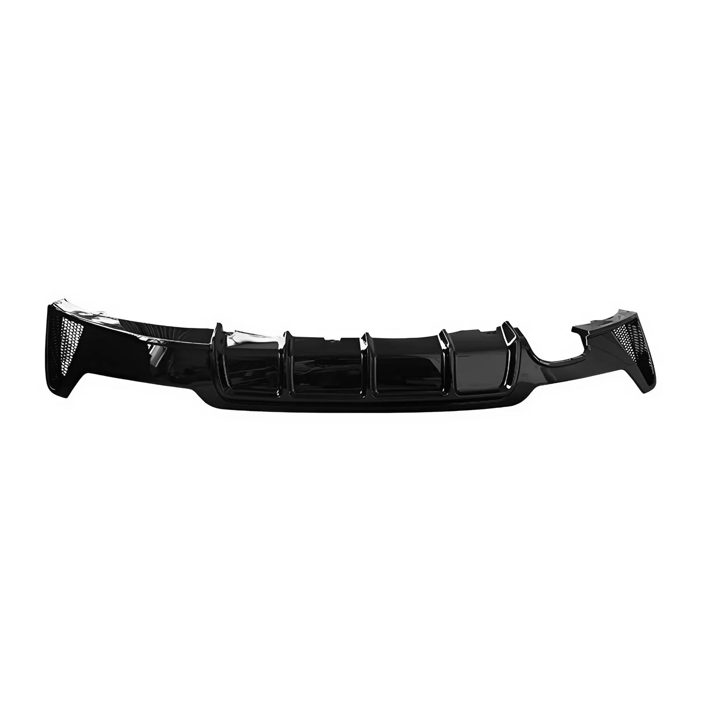 For BMW 4 Series F32 F33 F36 MP Style 2 Exhaust Pipe Rear Lip 2014-2020 Glossy Black ABS Diffuser