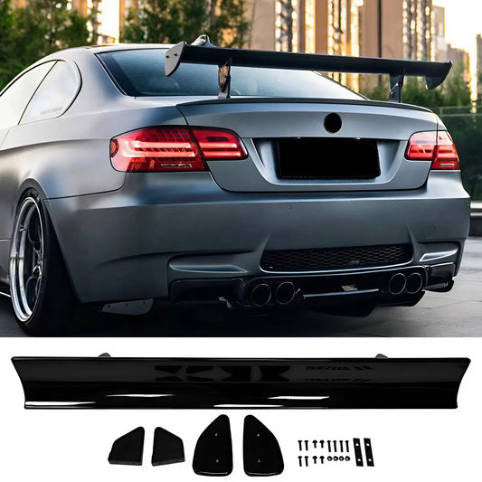 Rear Spoiler For BMW 1M M3 E82 E87 E90 E92 E93 F30 F10 GTS M3 Style Rear Spoiler Piano Black Painted Autovision