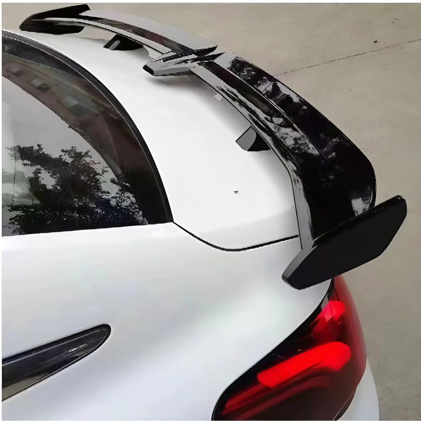 For Mazda RX-8 RX 8 RX8 2003-2012 Car Tail Trunk Spoiler Glossy Black ABS Rear Wing Lip Sport Style Aerodynamic Design Easy Installation