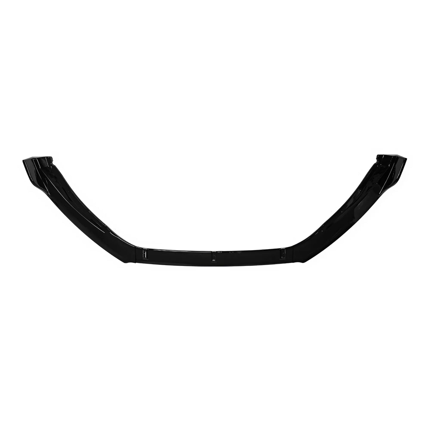 For Skoda Octavia Front Lip 3 Sections 2014-2018 Glossy Black ABS Front Bumper Splitter Sport Style Aerodynamic Design Easy Installation