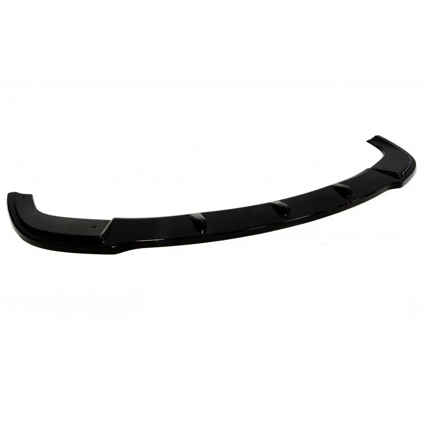 For BMW E60 M Technic Max Front Lip 2003-2010 Glossy Black Vacuum Plastic ABS Front Bumper Splitter 1 Pcs Sport Style Aerodynamic Design Easy Installation