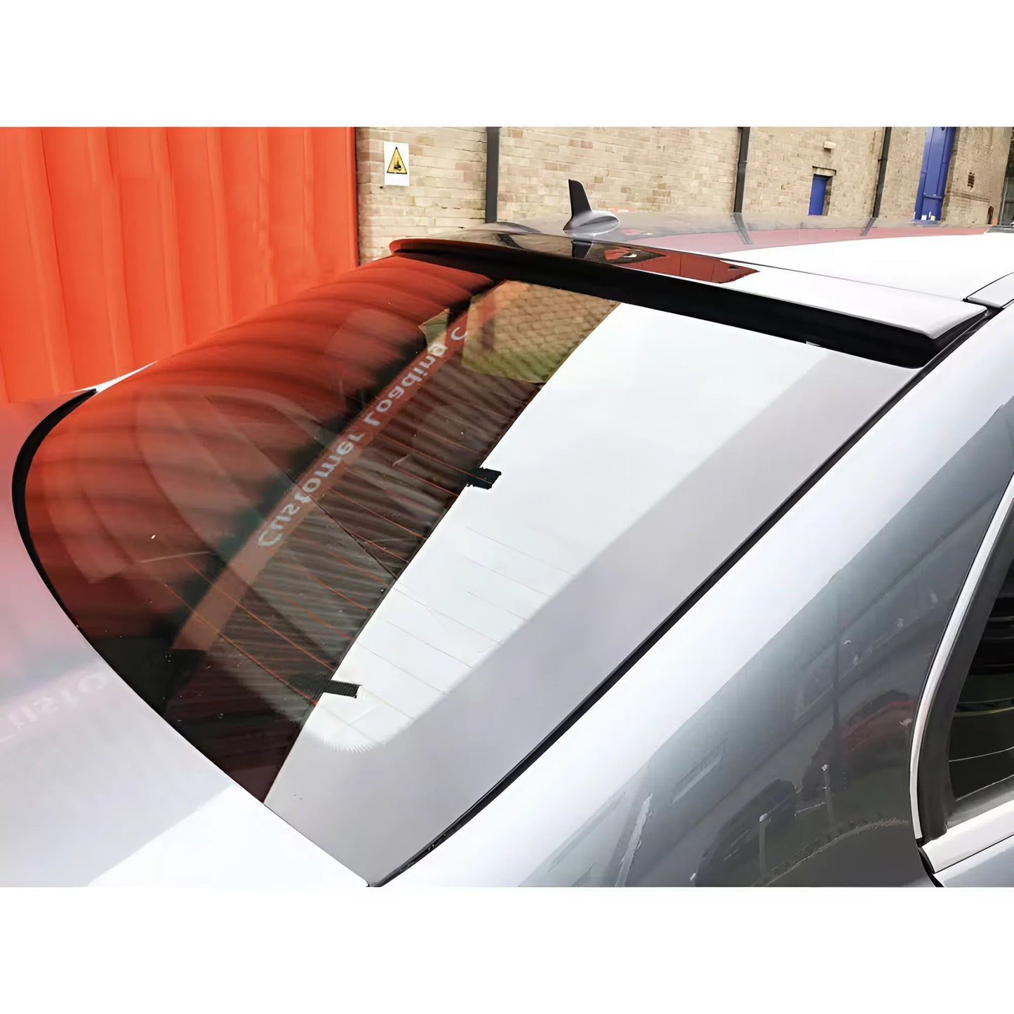 For Mercedes W204 C250 C300 C63 2007-2014 Roof Spoiler AMG Sedan Gloss Piano Black ABS Plastic