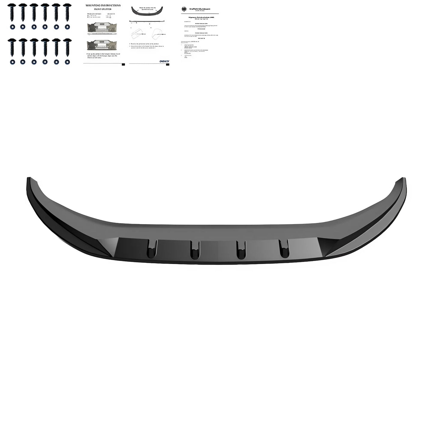 Compatible With VW Caddy MK5 2021+ Front Splitter Version 2 With ABE TÜV ONE-WAY