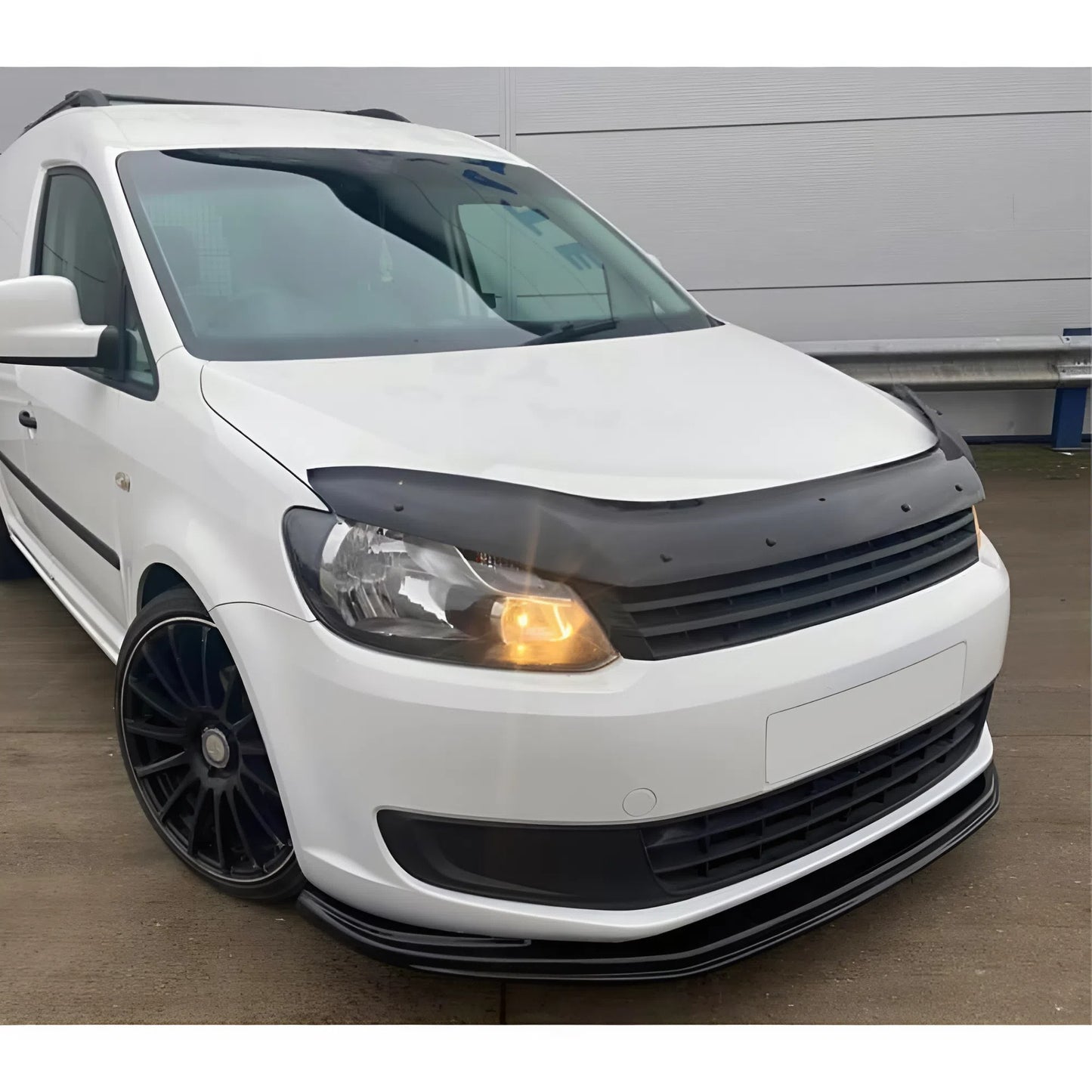Compatible With VW Caddy MK3 Facelift 2010-2015 Front Splitter With ABE TÜV ONE-WAY