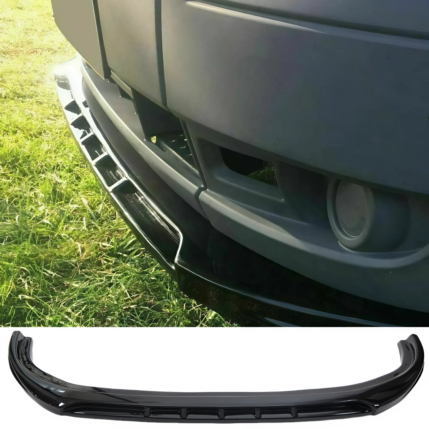 Compatible With FORD Transit MK7 2007-2013 Front Splitter With ABE TÜV ONE-WAY