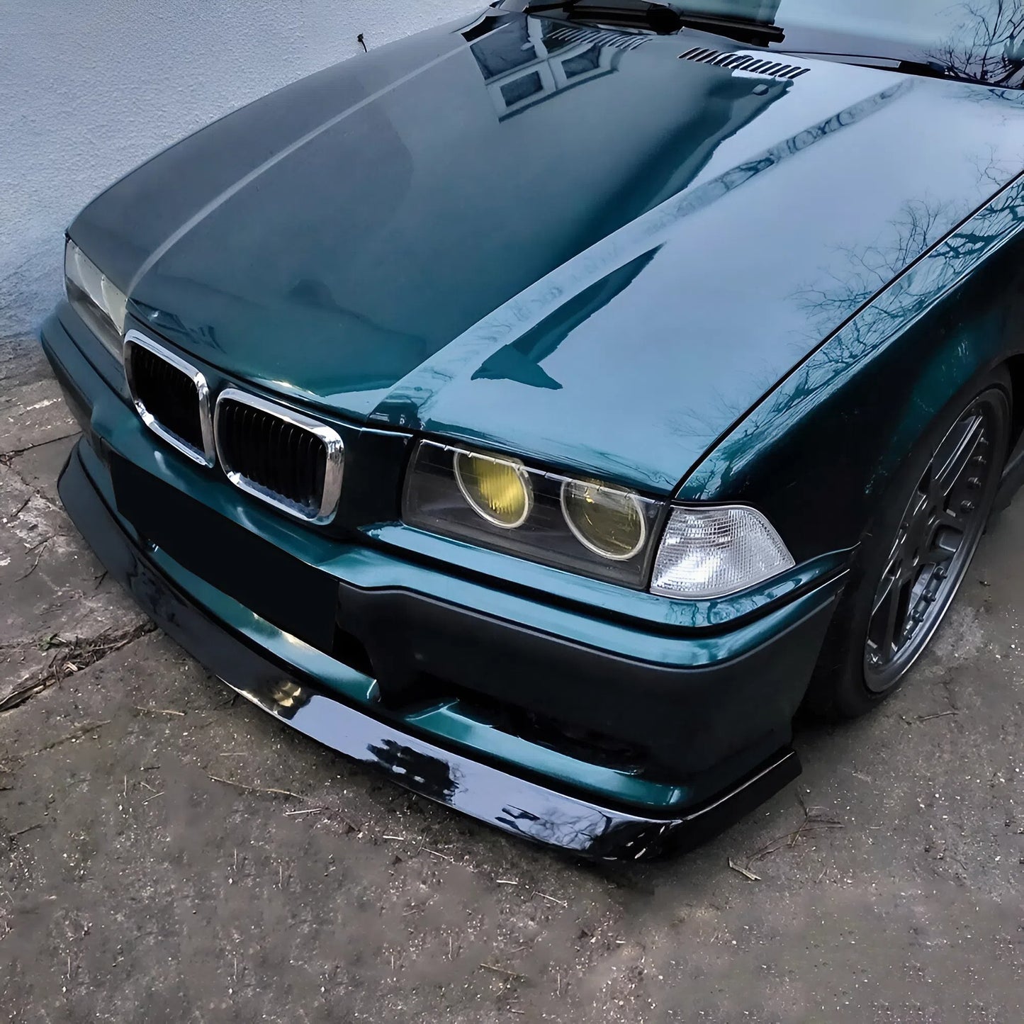 Compatible With BMW M3 E36 1990-2000 Front Splitter With ABE TÜV ONE-WAY