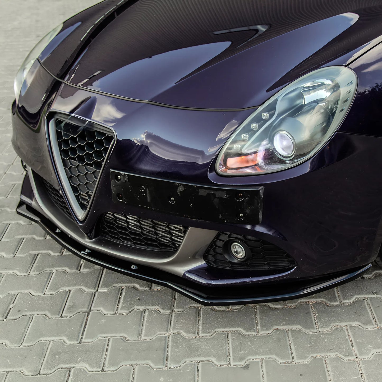 Compatible With ALFA ROME Giulietta 2010-2020 Front Splitter ONE-WAY