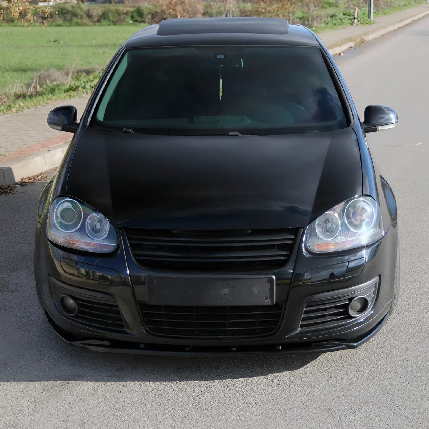 Compatible With VW Golf Mk5 GTI 2003-2008 Front Splitter ONE-WAY
