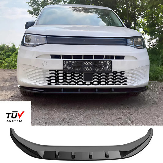 Compatible With VW Caddy MK5 2021+ Front Splitter Version 2 With ABE TÜV