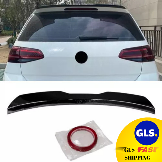 Golf 6 and Golf 7 Injection Mold Type Rear Spoiler Glossy Black AutoVision